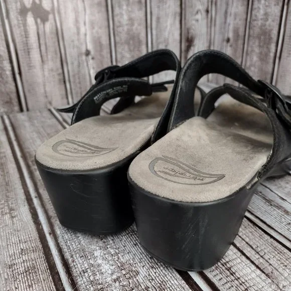 Dansko | "Sophie" Black Strappy Sandals Sz 10 - Picture 10 of 11